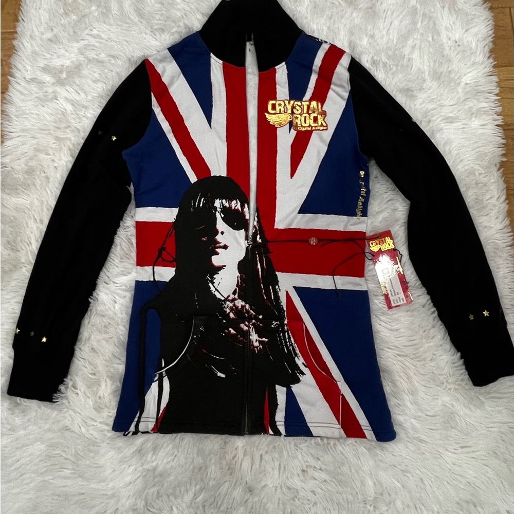 Crystal Rock by Crystal Audigier Track Jacket size L